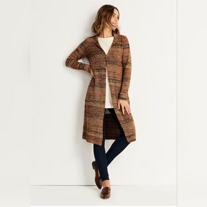 J. Jill Brown duster, Long Cardigan